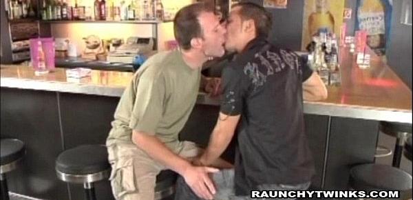 Horny Twink In Hot Steamy Sex At The Bar
